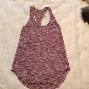 Lululemon pink tank top